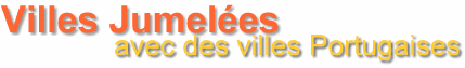 villes portugaises jumelees