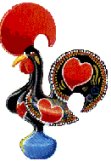 coq de barcelos - coq portugais