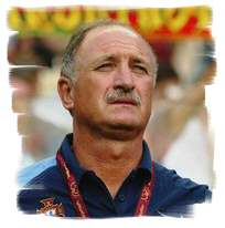 Scolari et la selection portugaise