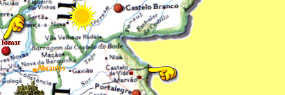 Le portugal en carte