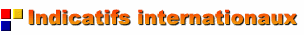 indicatifs internationaux de telephone